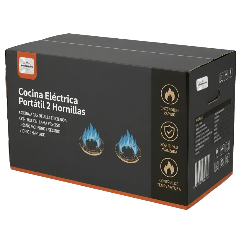 Cocina Eléctrica Portátil (No se necesita gas) 100% eléctrica